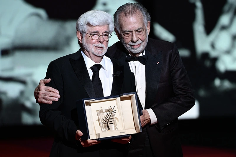 George_Lucas_Francis_Ford_Coppola_©_Christophe_SIMON_AFP